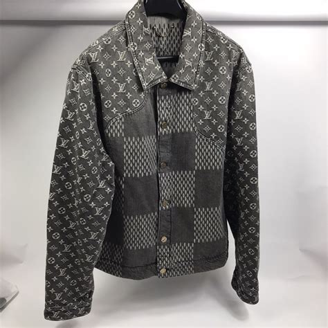 lv nigo denim jacket|louis vuitton denim jacket.